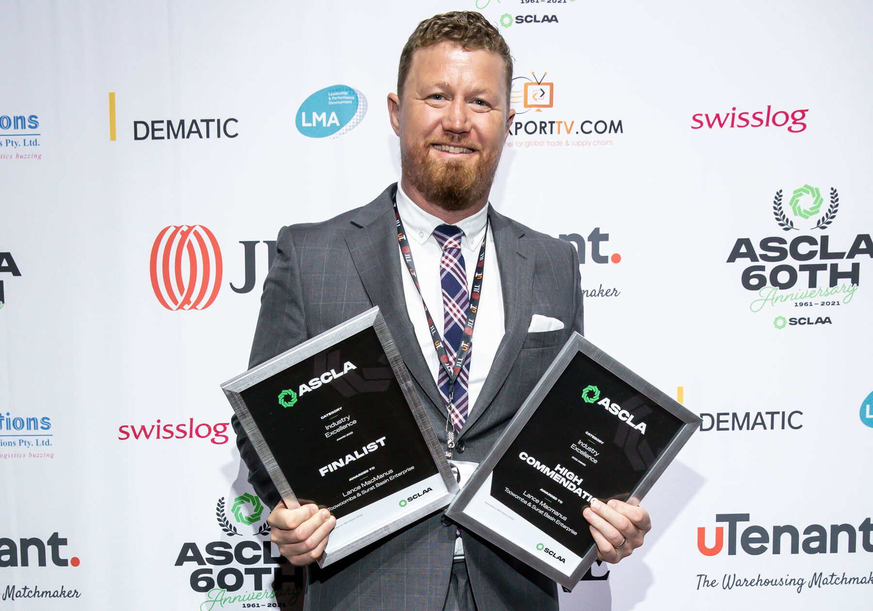 <strong>High Commendation</strong></br><br />Industry Excellence Award</br><br />Lance McManus